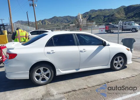 2012 Toyota Corolla S from USA, damaged, VIN 2T1BU4EE6CC871083